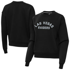 Las Vegas Raiders Antigua Women's Victory Sweatshirt - Black - NFL