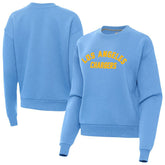 Los Angeles Chargers Antigua Women's Victory Sweatshirt - Powder Blue - NFL