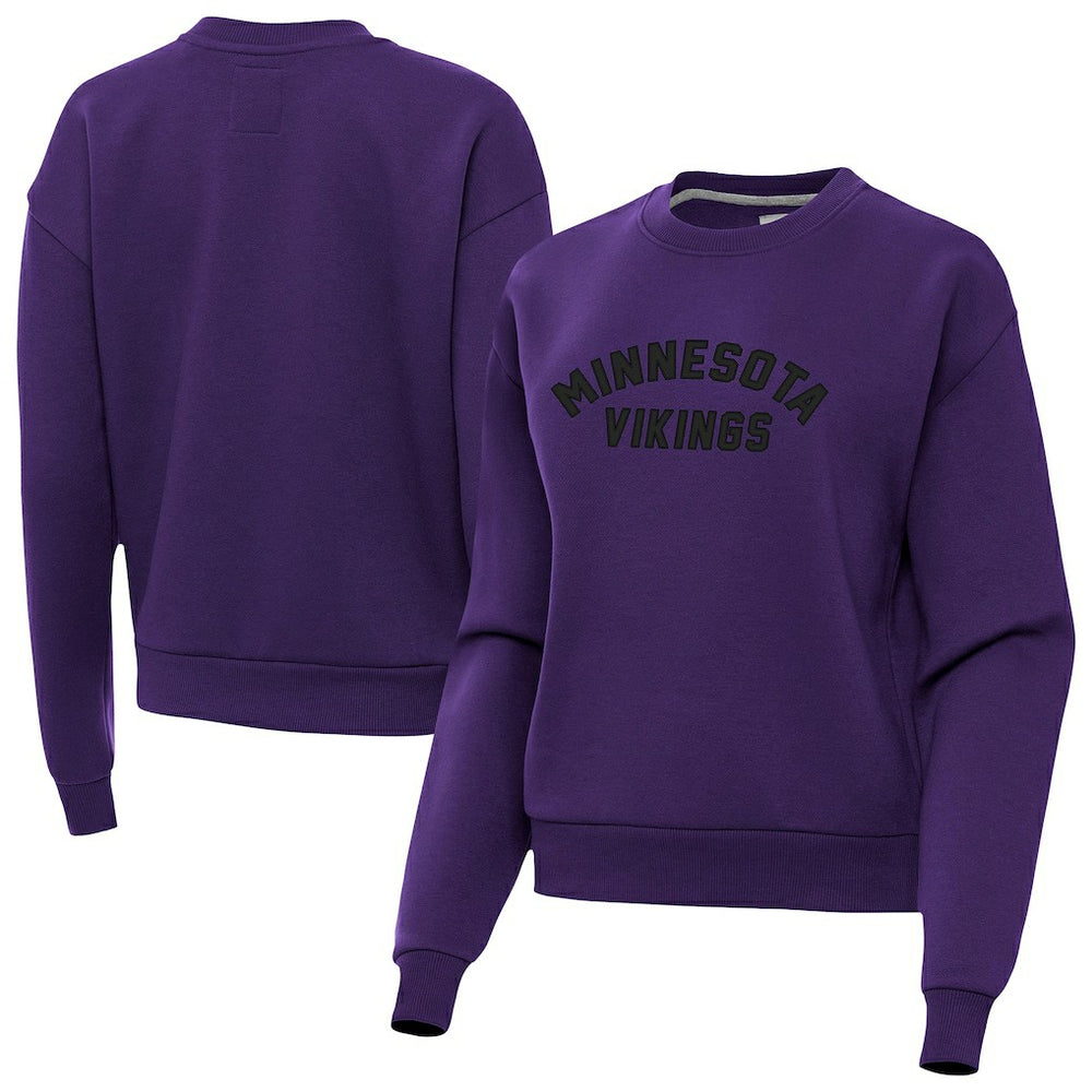 Minnesota Vikings Antigua Women's Victory Sweatshirt - Purple - NFL