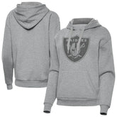 Las Vegas Raiders Antigua Women's Victory Hoodie - Heather Gray - NFL