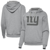 New York Giants Antigua Women's Victory Hoodie - Heather Gray - NFL