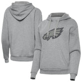 Philadelphia Eagles Antigua Women's Victory Hoodie - Heather Gray - NFL