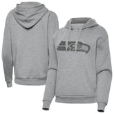 Seattle Seahawks Antigua Women's Victory Hoodie - Heather Gray - NFL