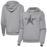 Dallas Cowboys Antigua Women's Victory Hoodie - Heather Gray - NFL
