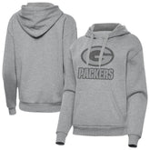 Green Bay Packers Antigua Women's Victory Hoodie - Heather Gray - NFL