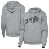 Buffalo Bills Antigua Women's Victory Hoodie - Heather Gray - NFL