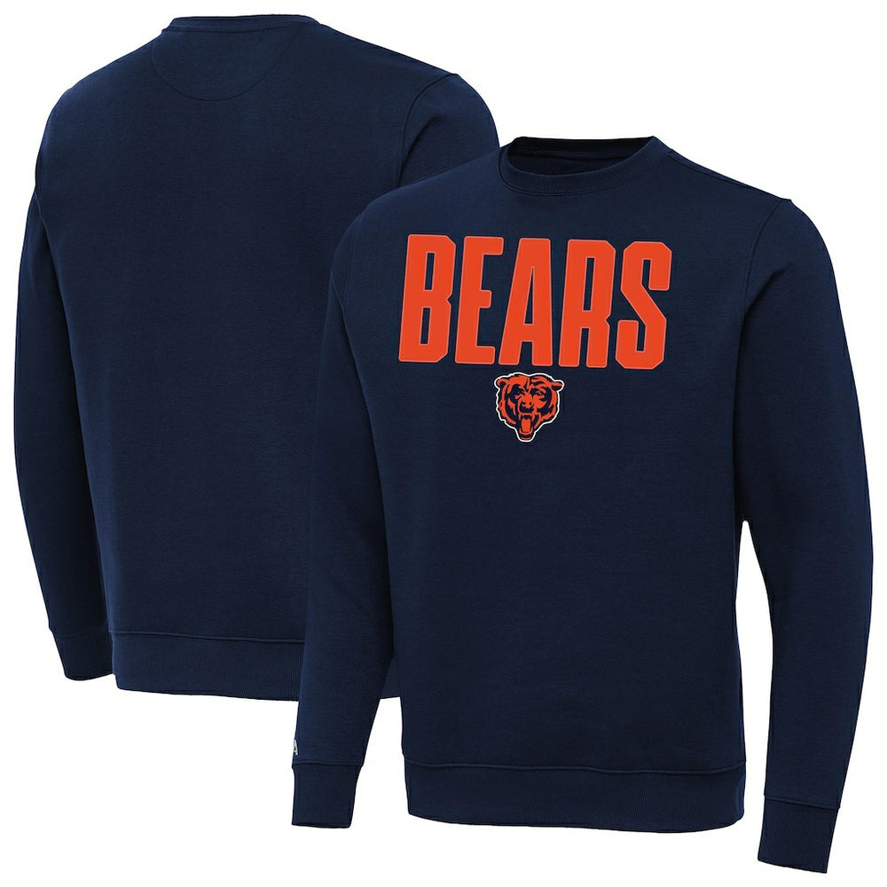 Chicago Bears Antigua Victory Sweatshirt - Navy - NFL
