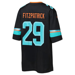 Minkah Fitzpatrick Miami Dolphins Youth 2025 Rivalries Collection Game Jersey - Pitch Blue - Nike