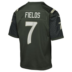 Justin Fields New York Jets Youth 2025 Rivalries Collection Game Jersey - Gotham Green - Nike