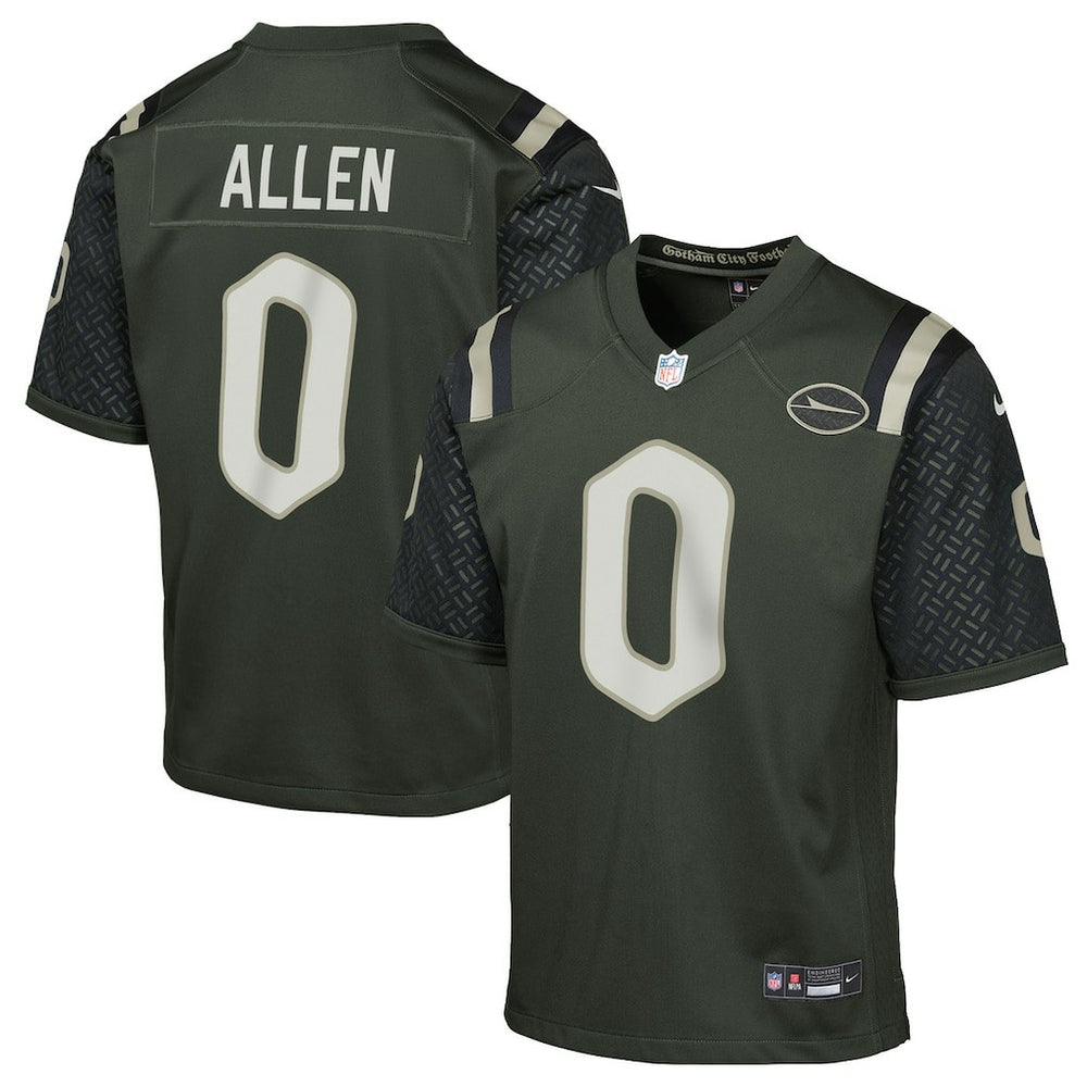 Braelon Allen New York Jets Youth 2025 Rivalries Collection Game Jersey - Gotham Green - Nike