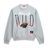 Minnesota Wild Mitchell & Ness Women's Hockey Night Sweatshirt - Heather Gray | NHL online