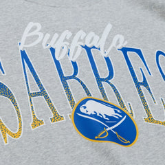 Buffalo Sabres Mitchell & Ness Women's Hockey Night Sweatshirt - Heather Gray | NHL online