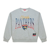 Florida Panthers Mitchell & Ness Women's Hockey Night Sweatshirt - Heather Gray | NHL online