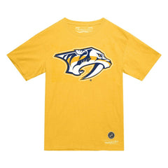 Nashville Predators Mitchell & Ness Heritage T-Shirt - Gold | NHL near me
