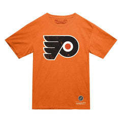Philadelphia Flyers Mitchell & Ness Heritage T-Shirt - Orange | NHL Clearance
