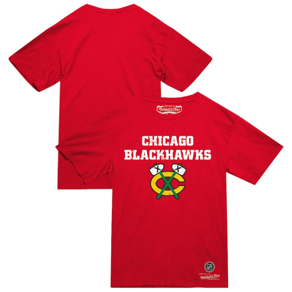 Chicago Blackhawks Mitchell & Ness Heritage T-Shirt - Red | NHL sale