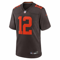 Shedeur Sanders Cleveland Browns Alpha Dawg Game Jersey - Brown - Nike