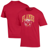 Calgary Flames Champion Helmet T-Shirt - Red | NHL discount