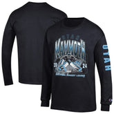Utah Mammoth Champion Long Sleeve Jersey T-Shirt - Black | NHL online