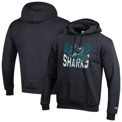 San Jose Sharks Champion Powerblend Hoodie - Black | NHL near me