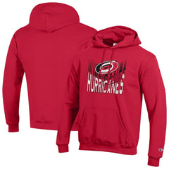 Carolina Hurricanes Champion Powerblend Hoodie - Red | NHL Lifestyle