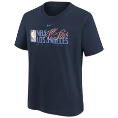 Nike Youth 2026 NBA All-Star Game Wordmark Max90 T-Shirt Navy