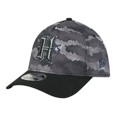 Houston Texans New Era Camo A-Frame 39THIRTY Flex Hat - Black - NFL