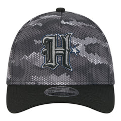 Houston Texans New Era Camo A-Frame 39THIRTY Flex Hat - Black - NFL