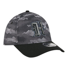 Houston Texans New Era Camo A-Frame 39THIRTY Flex Hat - Black - NFL