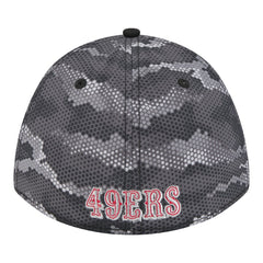San Francisco 49ers New Era Camo A-Frame 39THIRTY Flex Hat - Black - NFL