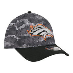 Denver Broncos New Era Camo A-Frame 39THIRTY Flex Hat - Black - NFL