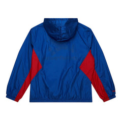 Mitchell & Ness Denver Nuggets Playmaker Full-Zip Hooded Windbreaker Jacket Blue
