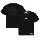 Mitchell & Ness Toronto Raptors Unisex Playmaker Vintage Logo T-Shirt Black
