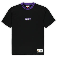 Mitchell & Ness Toronto Raptors Unisex Playmaker Vintage Logo T-Shirt Black