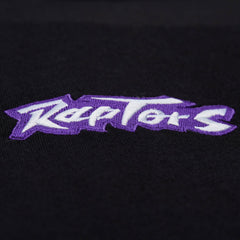 Mitchell & Ness Toronto Raptors Unisex Playmaker Vintage Logo T-Shirt Black