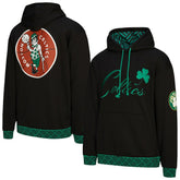 Mitchell & Ness Boston Celtics Unisex Vintage Heavyweight Hoodie Black