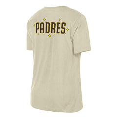 San Diego Padres New Era Women's Stars & Cap T-Shirt Outlet