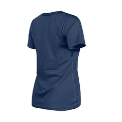 Milwaukee Brewers New Era Women's Little Miss 2 V-Neck T-Shirt for sale