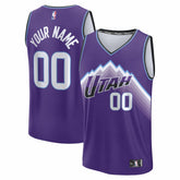 Fanatics Utah Jazz Youth Fast Break Replica Custom Jersey Icon Edition