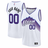 Fanatics Utah Jazz Youth Fast Break Replica Custom Jersey Association Edition