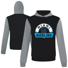 Miami Marlins Levelwear Throwback Ultimate Banner Arch Hoodie Online