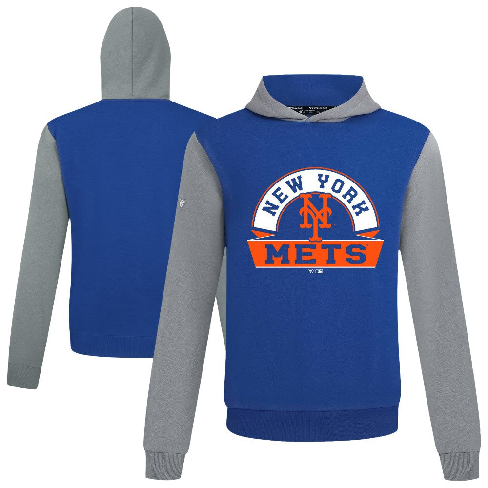 New York Mets Levelwear Throwback Ultimate Banner Arch Hoodie Near Me
