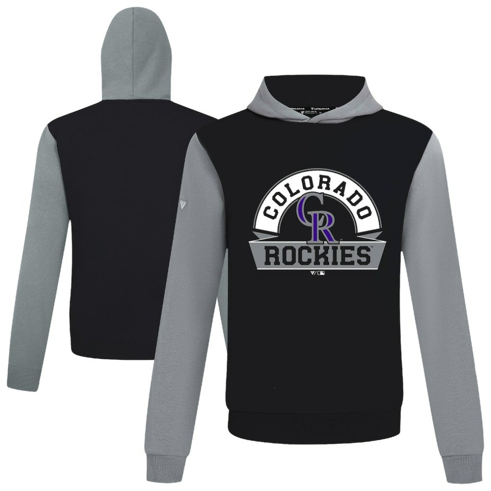 Colorado Rockies Levelwear Throwback Ultimate Banner Arch Hoodie Sale