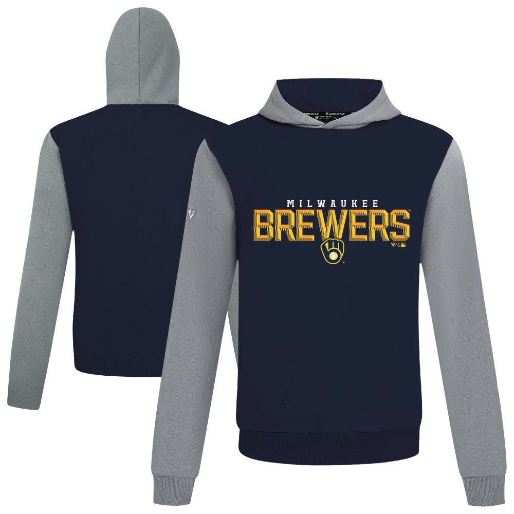 Milwaukee Brewers Levelwear Throwback Carve Ultimate Hoodie Near Me