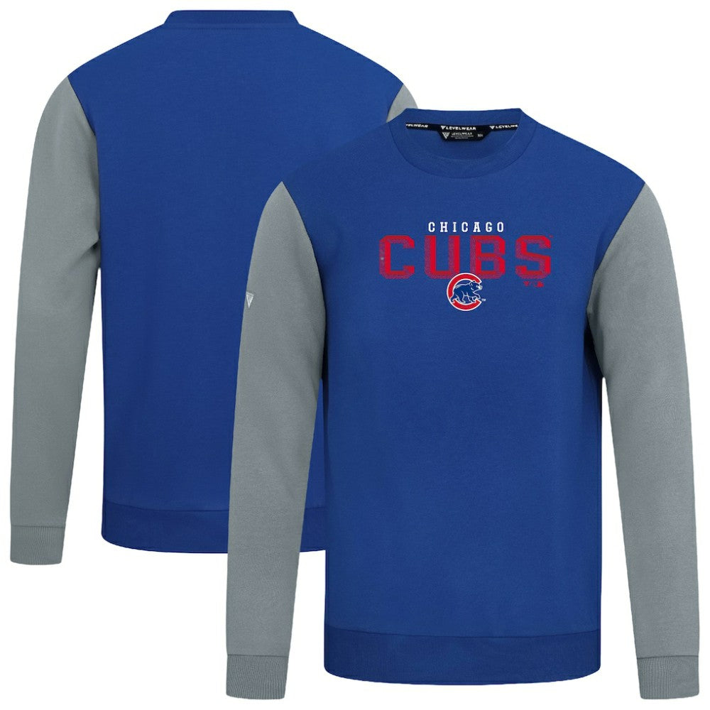 Chicago Cubs Levelwear Throwback Ultimate Carve Sweatshirt Discount
