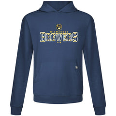 Milwaukee Brewers Levelwear Relay Journey Pullover Hoodie Sale