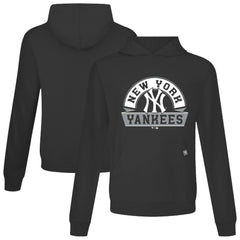 New York Yankees Levelwear Relay Banner Arch Pullover Hoodie Sale