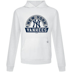 New York Yankees Levelwear Relay Banner Arch Pullover Hoodie Discount