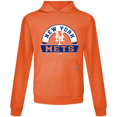 New York Mets Levelwear Relay Banner Arch Pullover Hoodie Sale