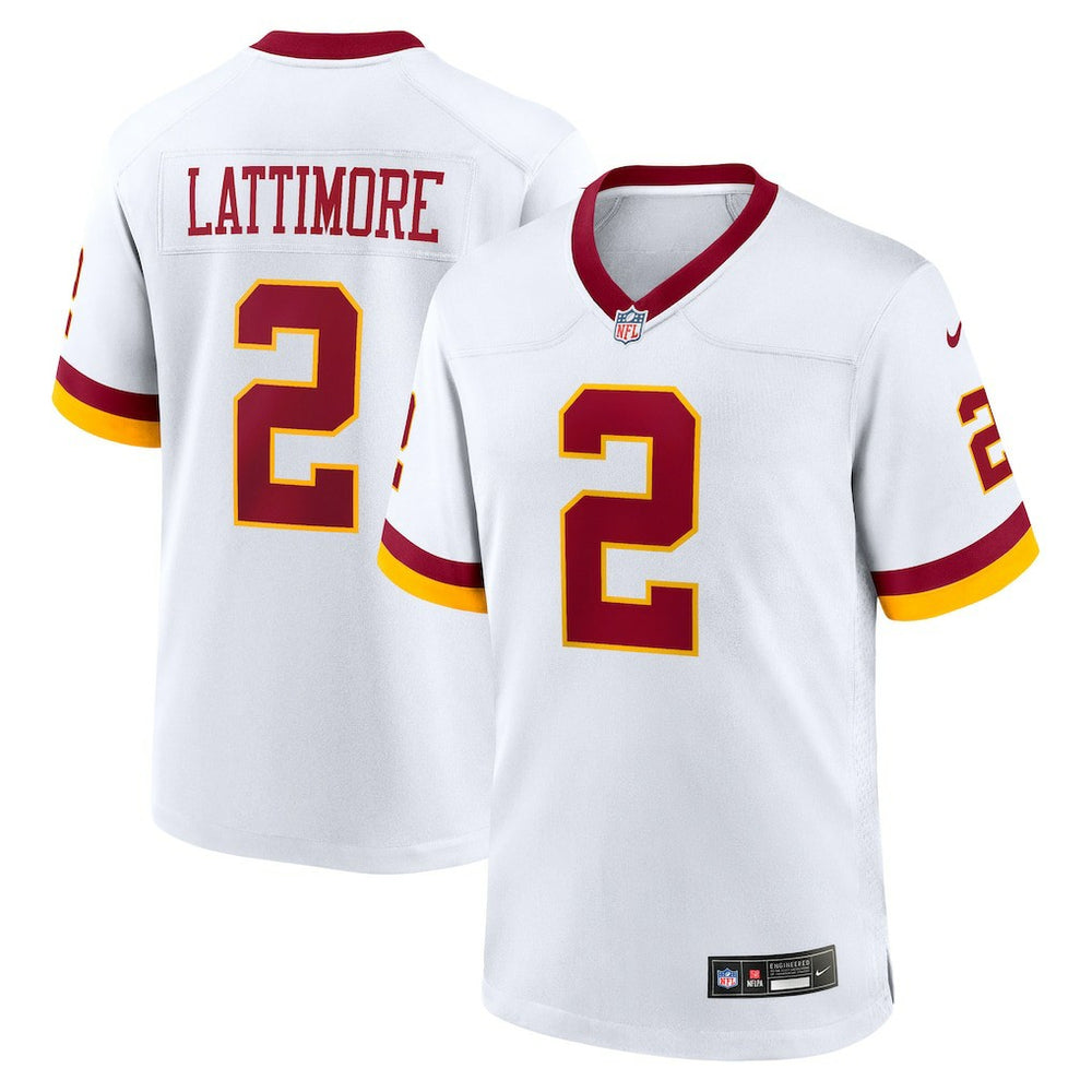 Marshon Lattimore Washington Commanders Game Super Bowl Era Jersey - White - Nike